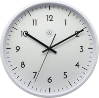 Comnox - nXt Easy Big - Helder tijdoverzicht - Witte wandklok 30cm