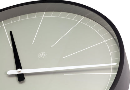nXt Wandklok - Minimalistisch Design - 40 cm Grijs