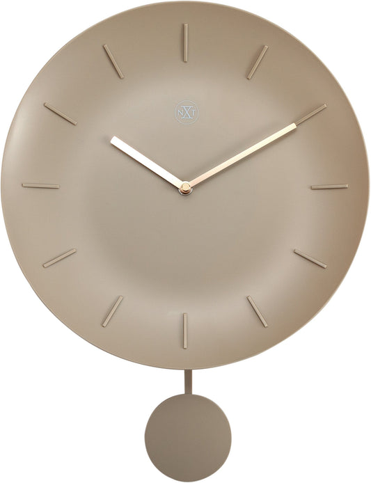 Comnox nXt Bowl Wandklok - Stijlvol Design met Pendule - 30 cm