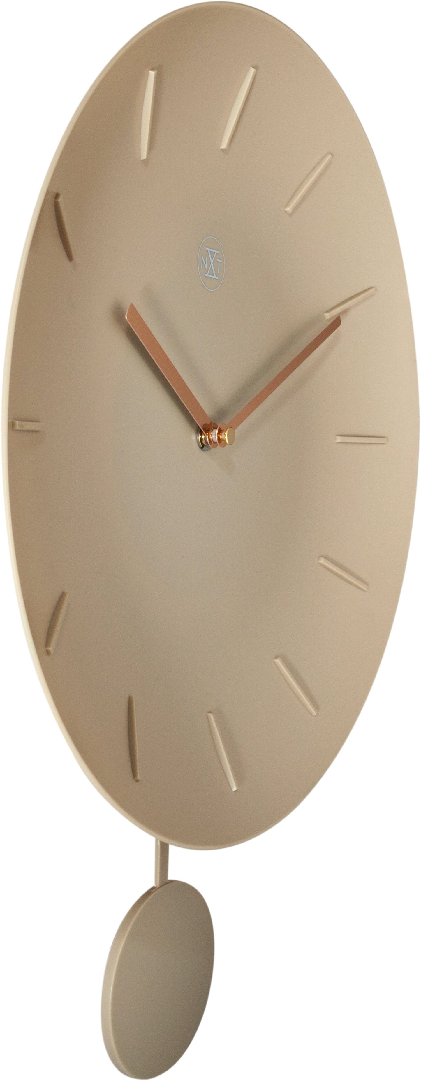 Comnox nXt Bowl Wandklok - Stijlvol Design met Pendule - 30 cm