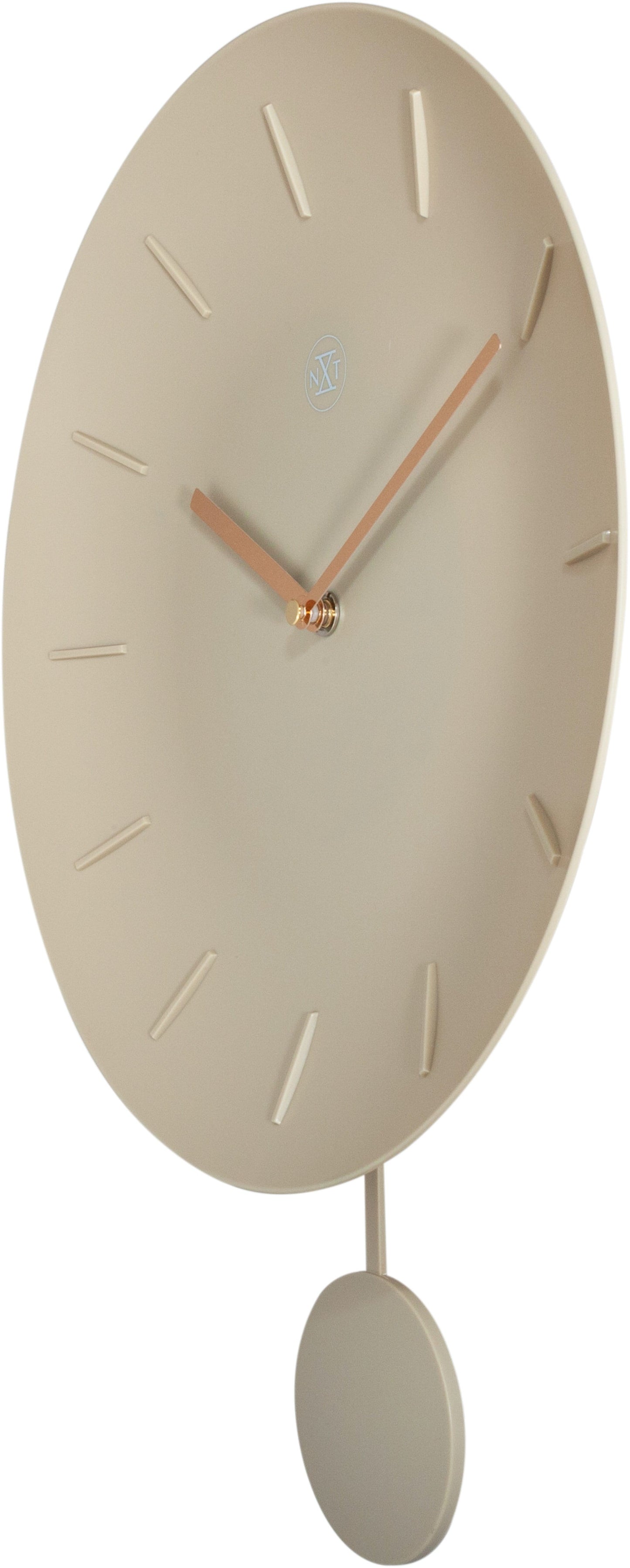 Comnox nXt Bowl Wandklok - Stijlvol Design met Pendule - 30 cm