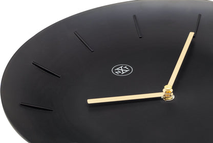 Wall clock - 30 cm - Plastic - 'Bowl'