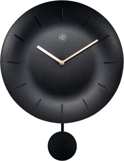 Comnox nXt Bowl Wandklok - Stijlvol Design met Pendule - 30 cm