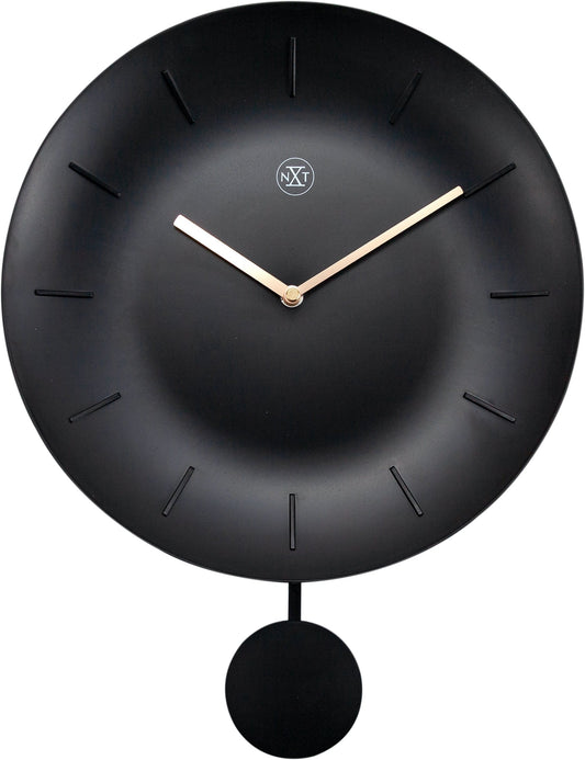 Comnox nXt Bowl Wandklok - Stijlvol Design met Pendule - 30 cm