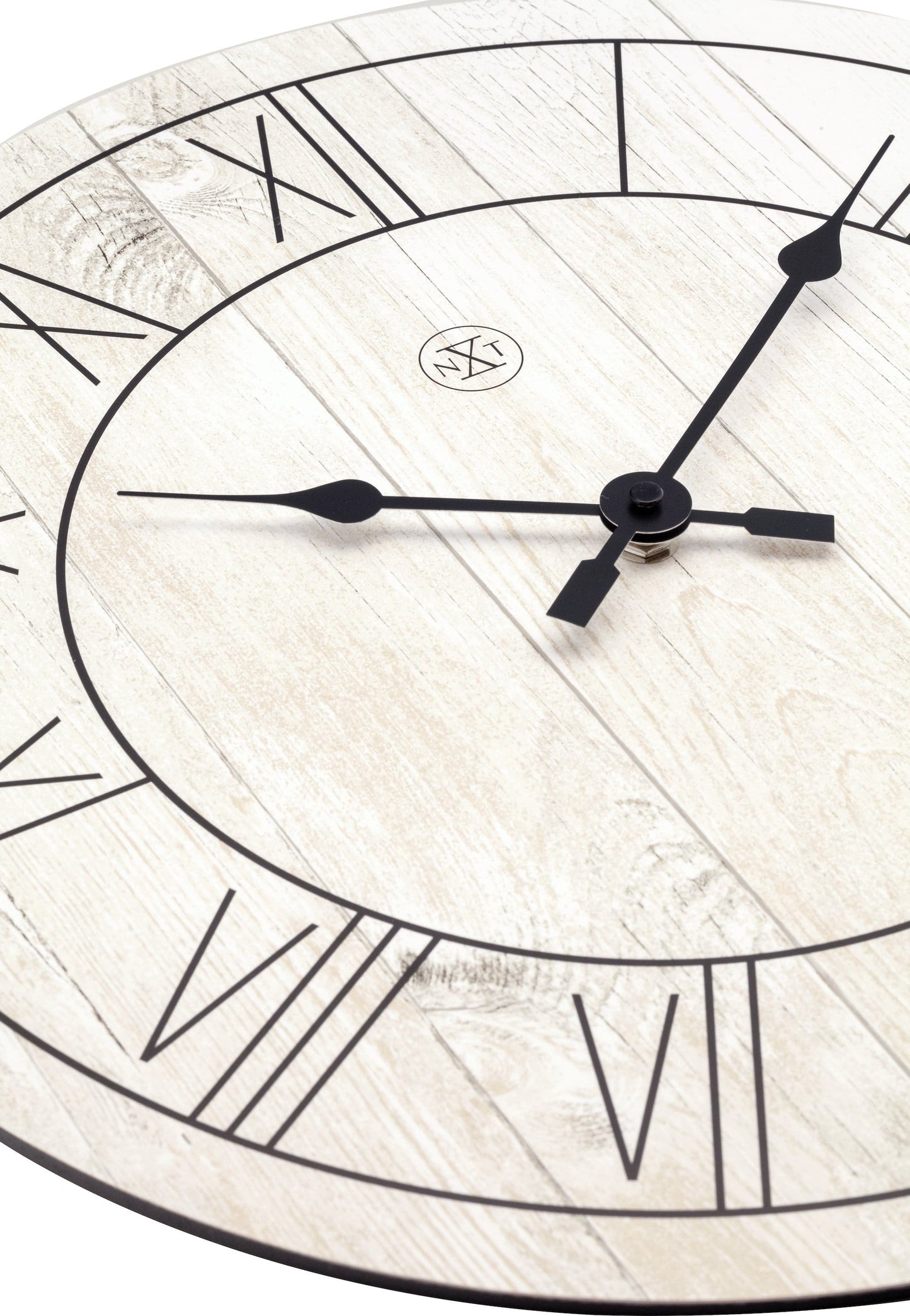 nXt Paul Wandklok - Klassiek Design met Houtprint - 40 cm