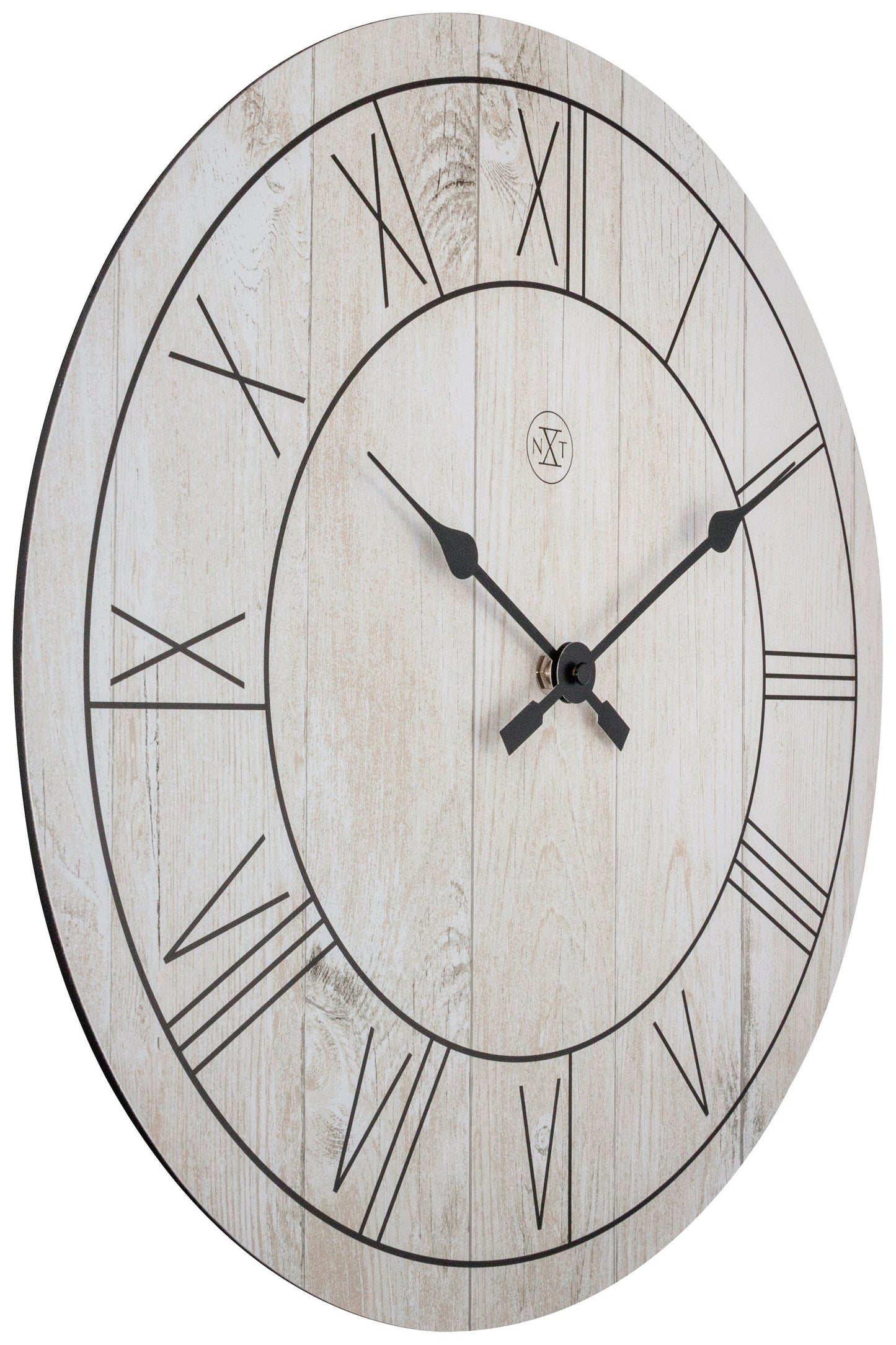 nXt Paul Wandklok - Klassiek Design met Houtprint - 40 cm