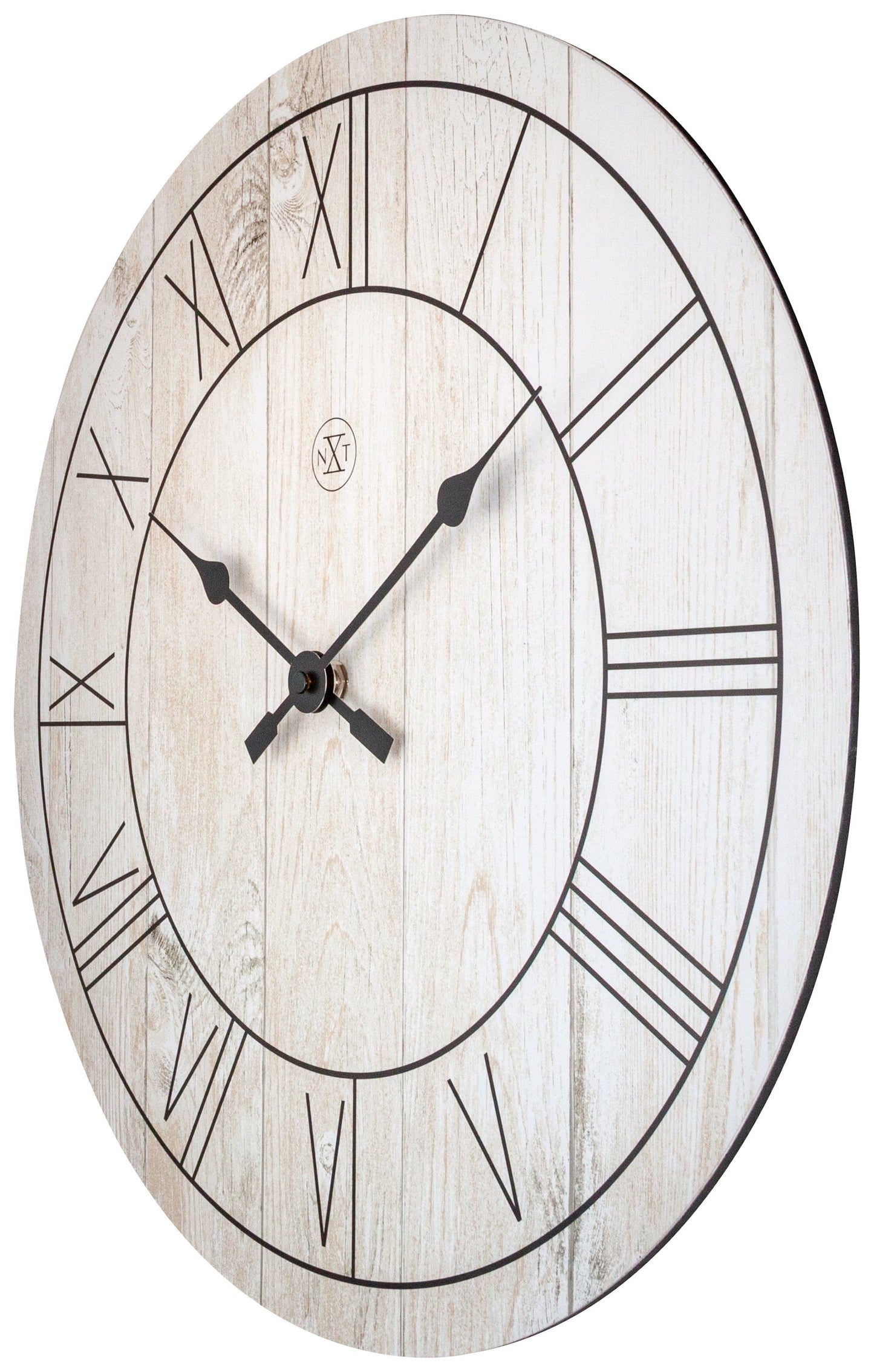 nXt Paul Wandklok - Klassiek Design met Houtprint - 40 cm