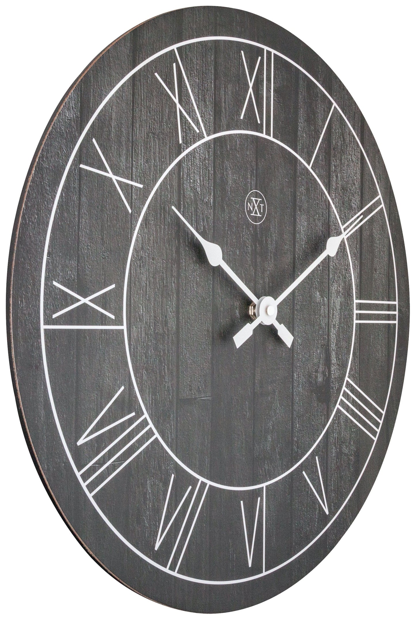 nXt Paul Wandklok - Klassiek Design met Houtprint - 40 cm