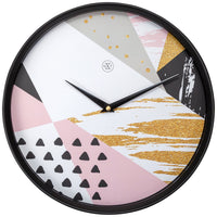 Comnox - nXt Grace - Moderne Wandklok met Silent Movement - 30 cm Zwart