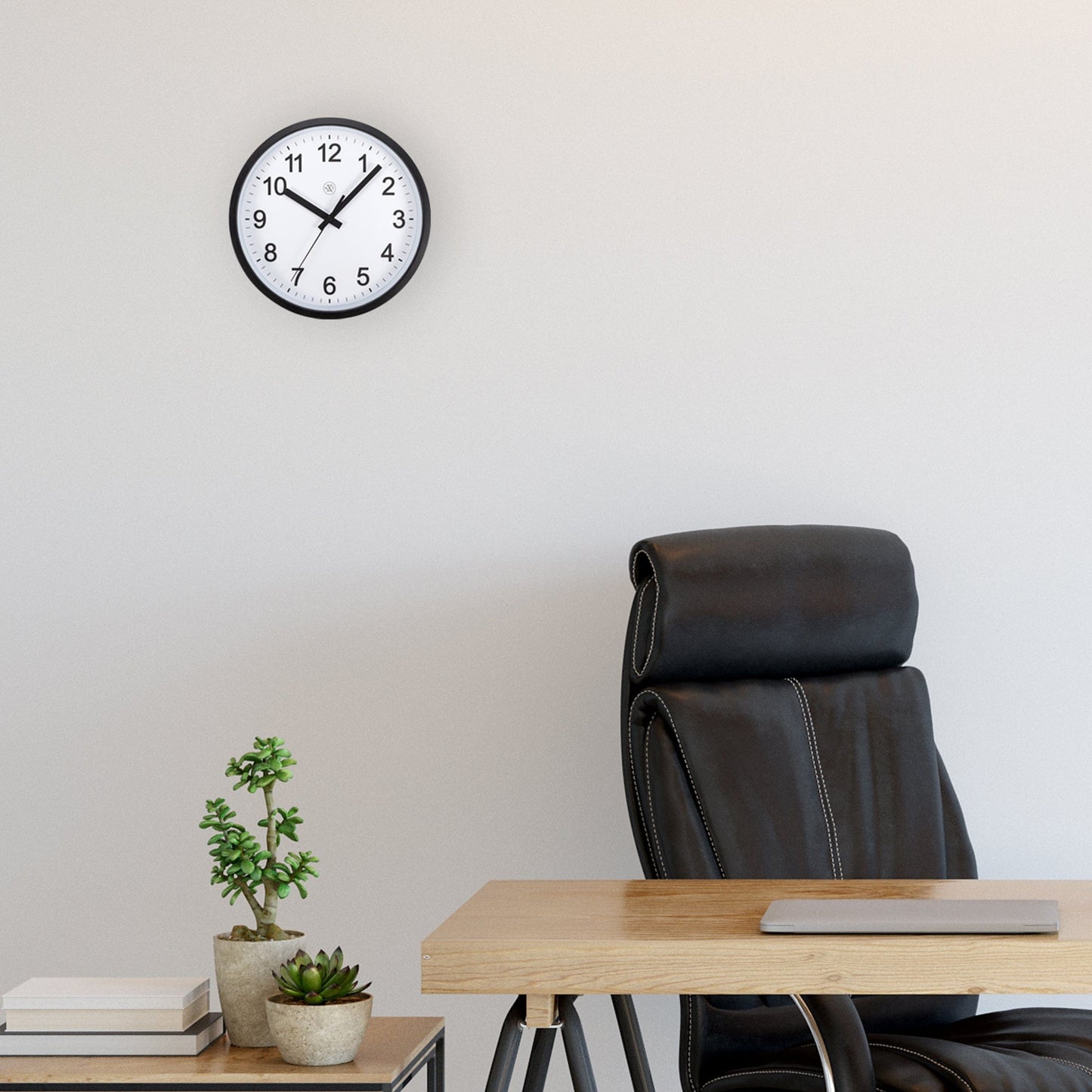 nXt Robust Wandklok - Stil en minimalistisch - 25,5 cm