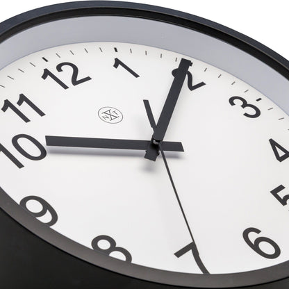 nXt Robust Wandklok - Stil en minimalistisch - 25,5 cm