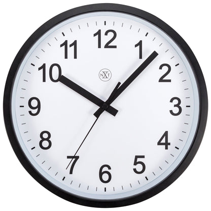 nXt Robust Wandklok - Stil en minimalistisch - 25,5 cm