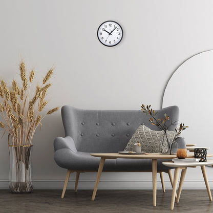 nXt Robust Wandklok - Stil en minimalistisch - 25,5 cm