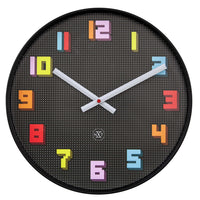 Comnox - NeXtime 'Game' Wandklok - Retro 8-bit Design - 35cm