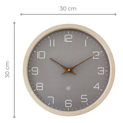 NeXtime Eco Wandklok - Duurzaam Design - 30cm
