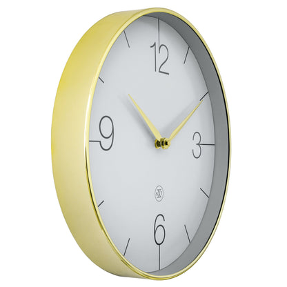 NeXtime Finesse Wandklok - Stille loopwerk - 30.5 cm