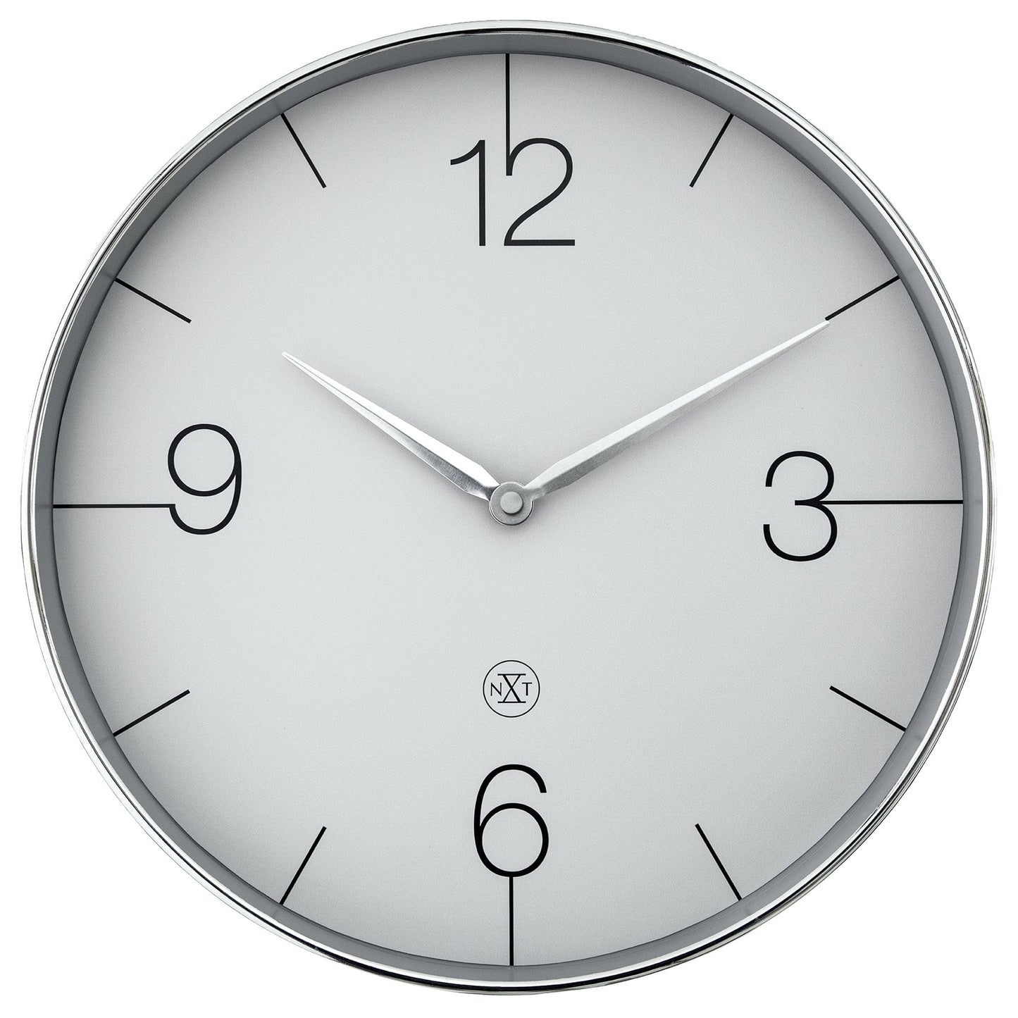 NeXtime Finesse Wandklok - Stille loopwerk - 30.5 cm