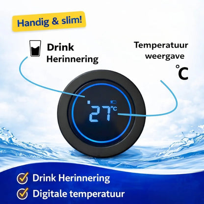 ClearSip | Slimme Waterfles – UV‑C zelfreinigend & drinkherinnering