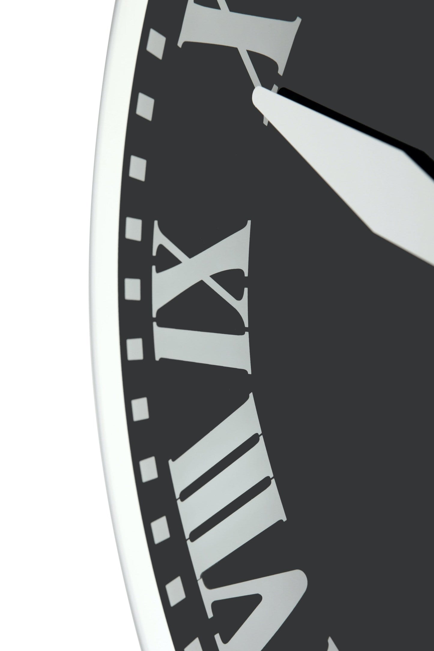 NeXtime Romana - Elegante wandklok met pendel - Glas & Metaal