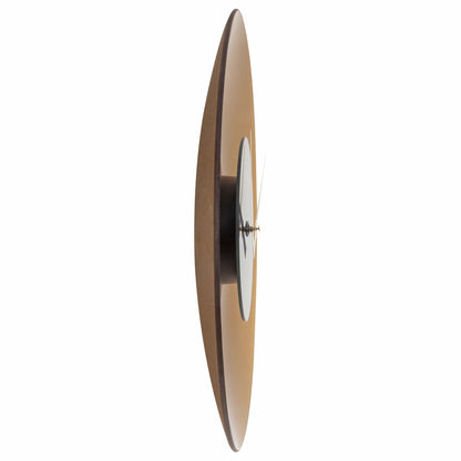 NeXtime Float - Stille design wandklok - 40 cm Glas