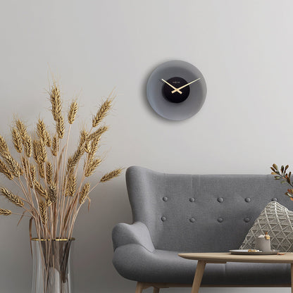 NeXtime Float - Stille design wandklok - 40 cm Glas