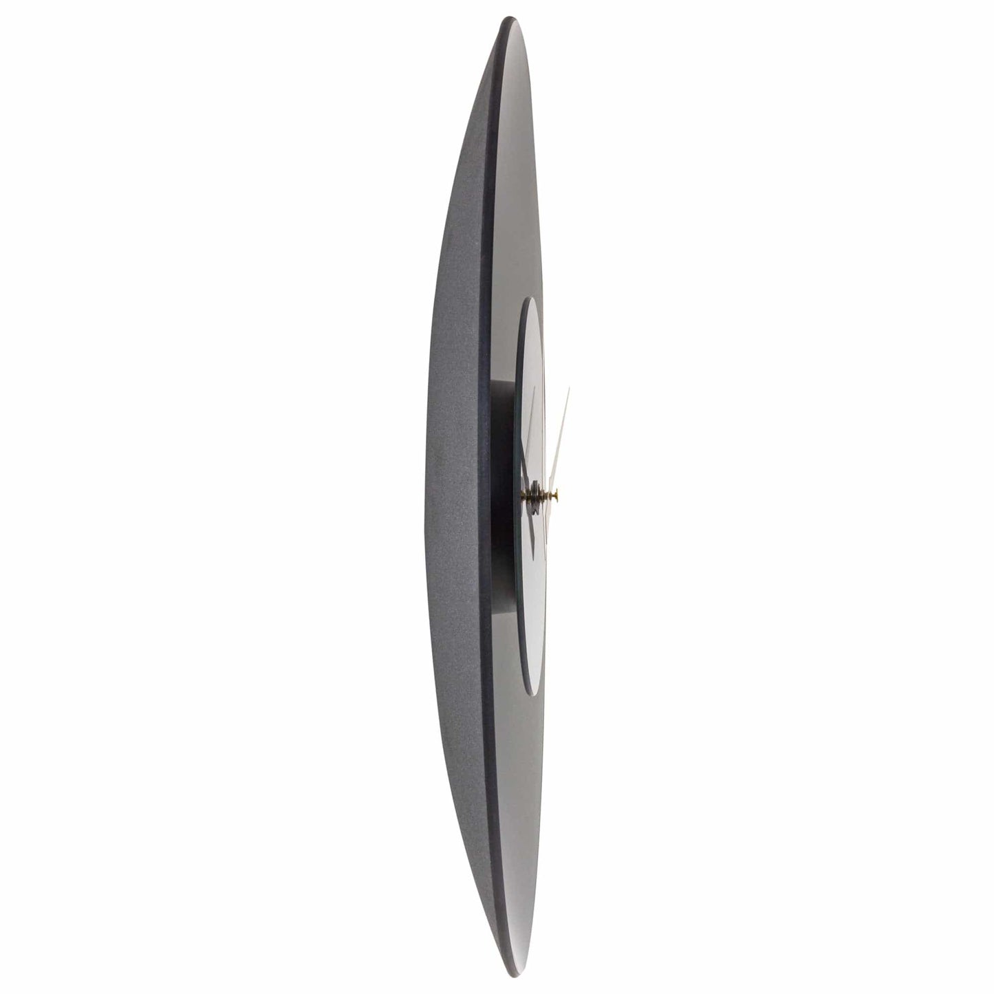 NeXtime Float - Stille design wandklok - 40 cm Glas