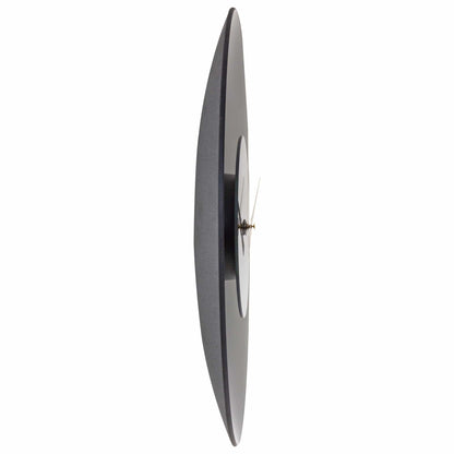 NeXtime Float - Stille design wandklok - 40 cm Glas