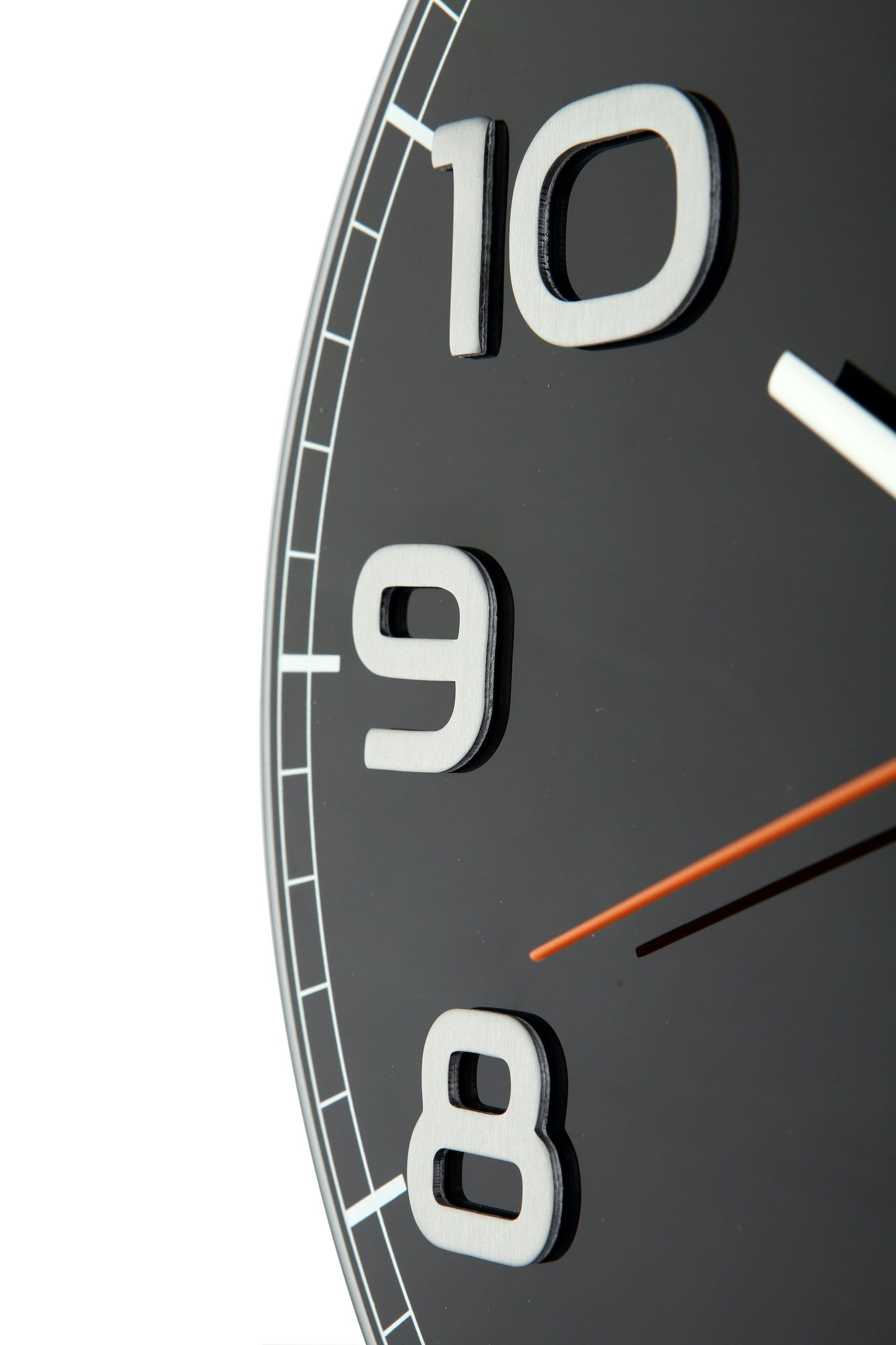 NeXtime Classy Round - Stijlvol en Stil - Glas & Metaal 30 cm