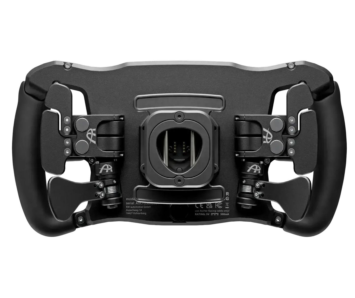 Ascher Racing x Simucube Ultimate Steering Wheel
