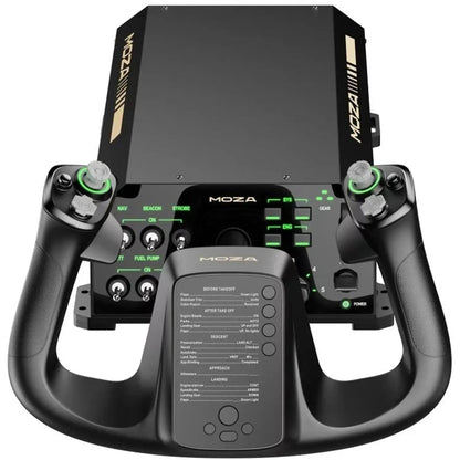 MOZA Racing MFY Yoke + AY210 Basis PC Flight control systeem