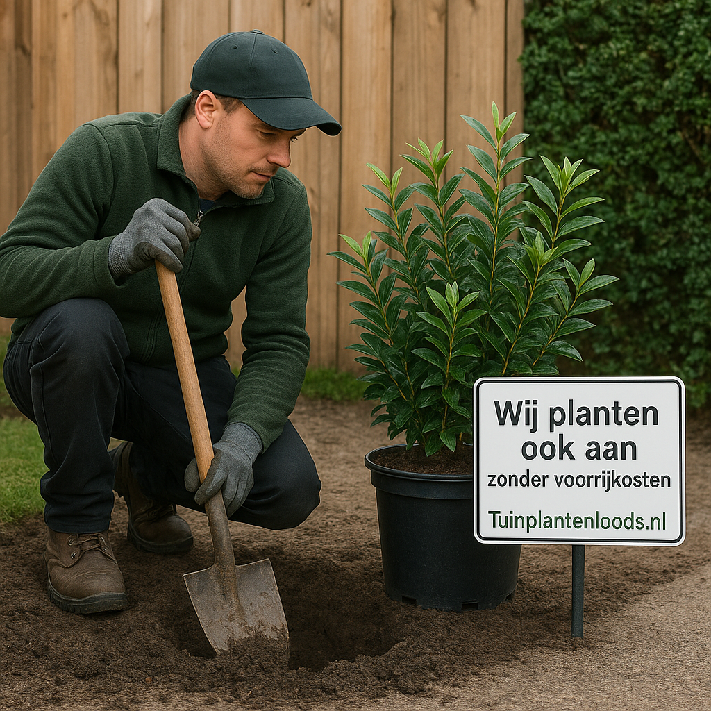 Prunus laurocerasus 'Rotundifolia' - Laurierhaag pakket 10 meter