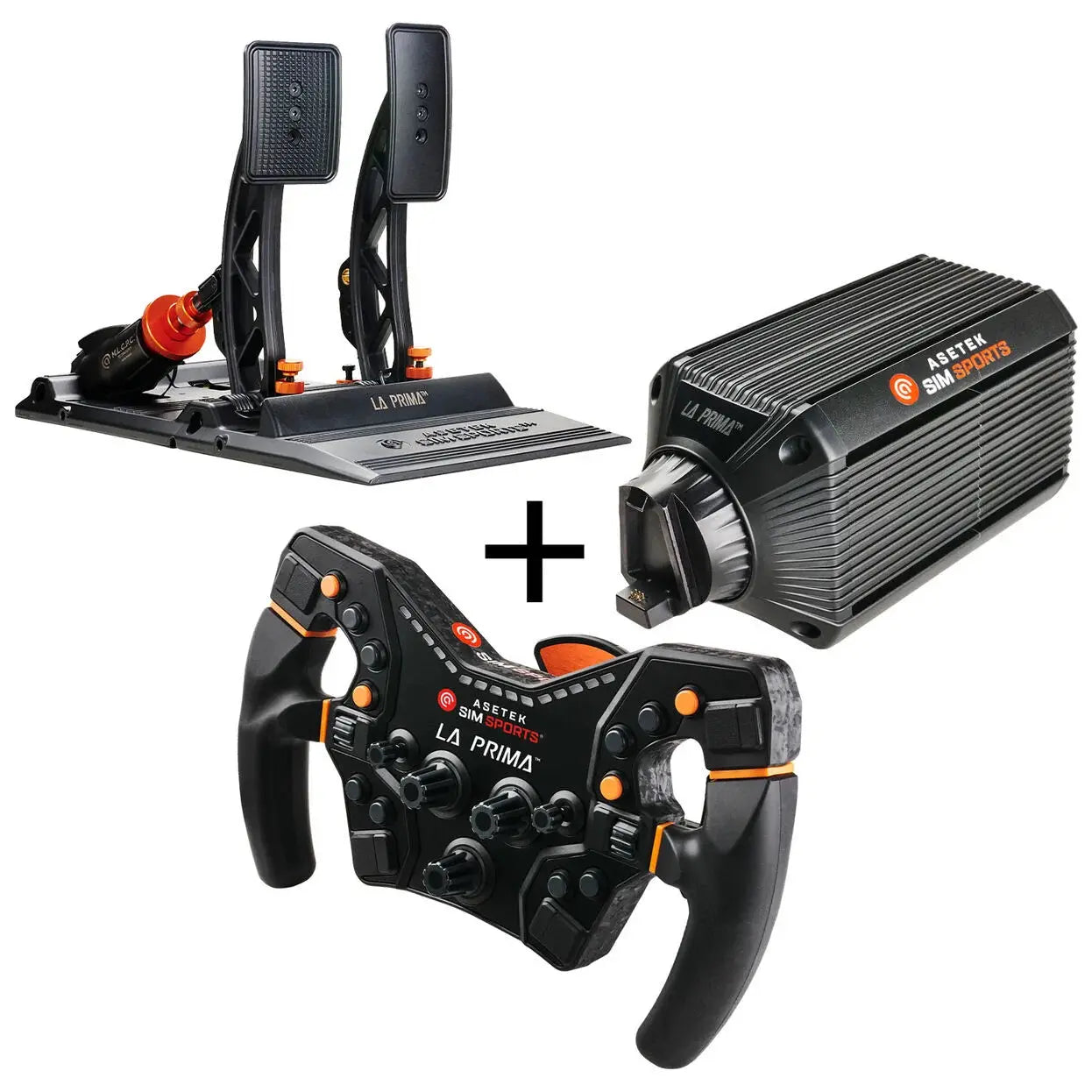 Asetek SimSports La Prima-racingbundel – 12 Nm