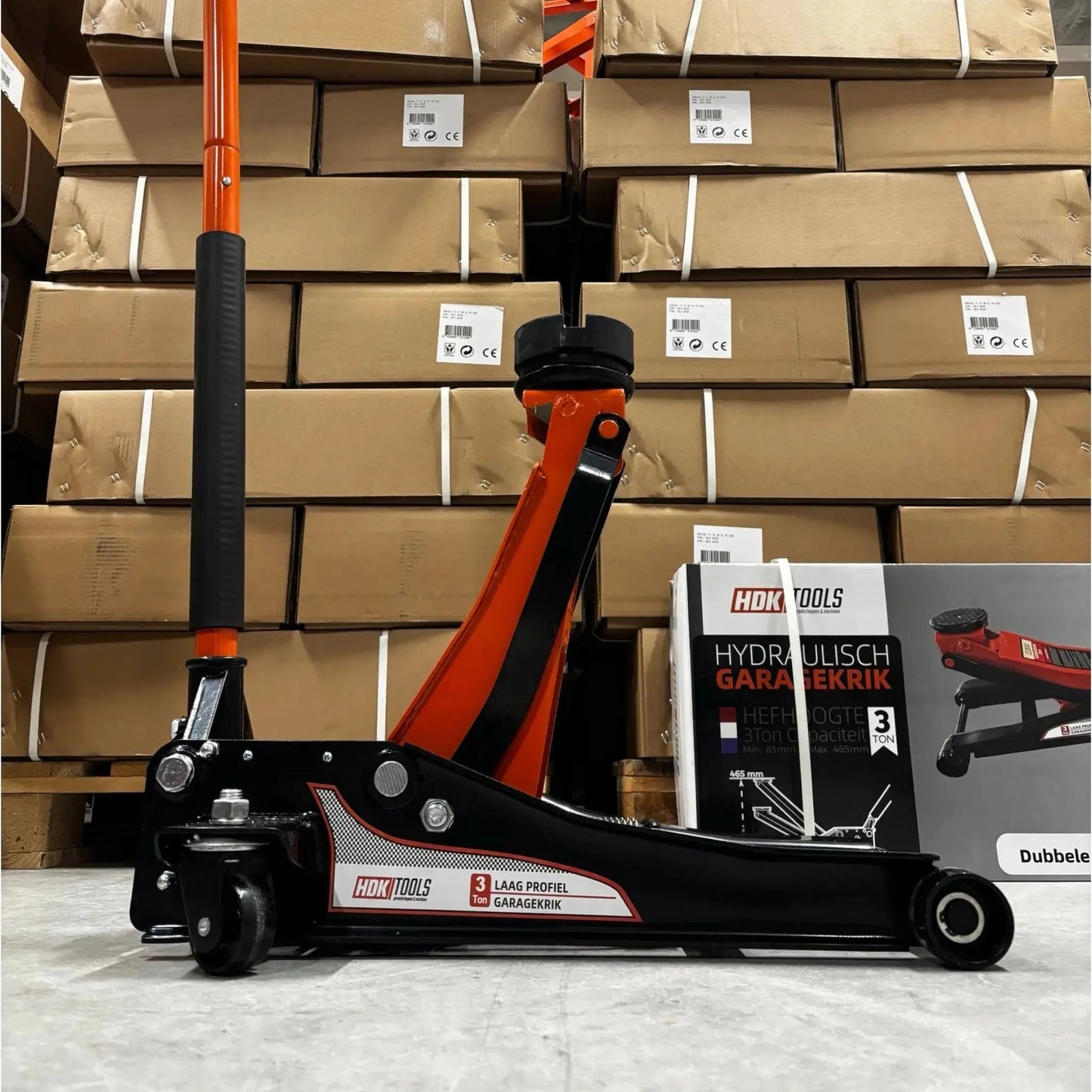 Comnox - Garagekrik 3 ton extra laag - Ideaal voor verlaagde auto's