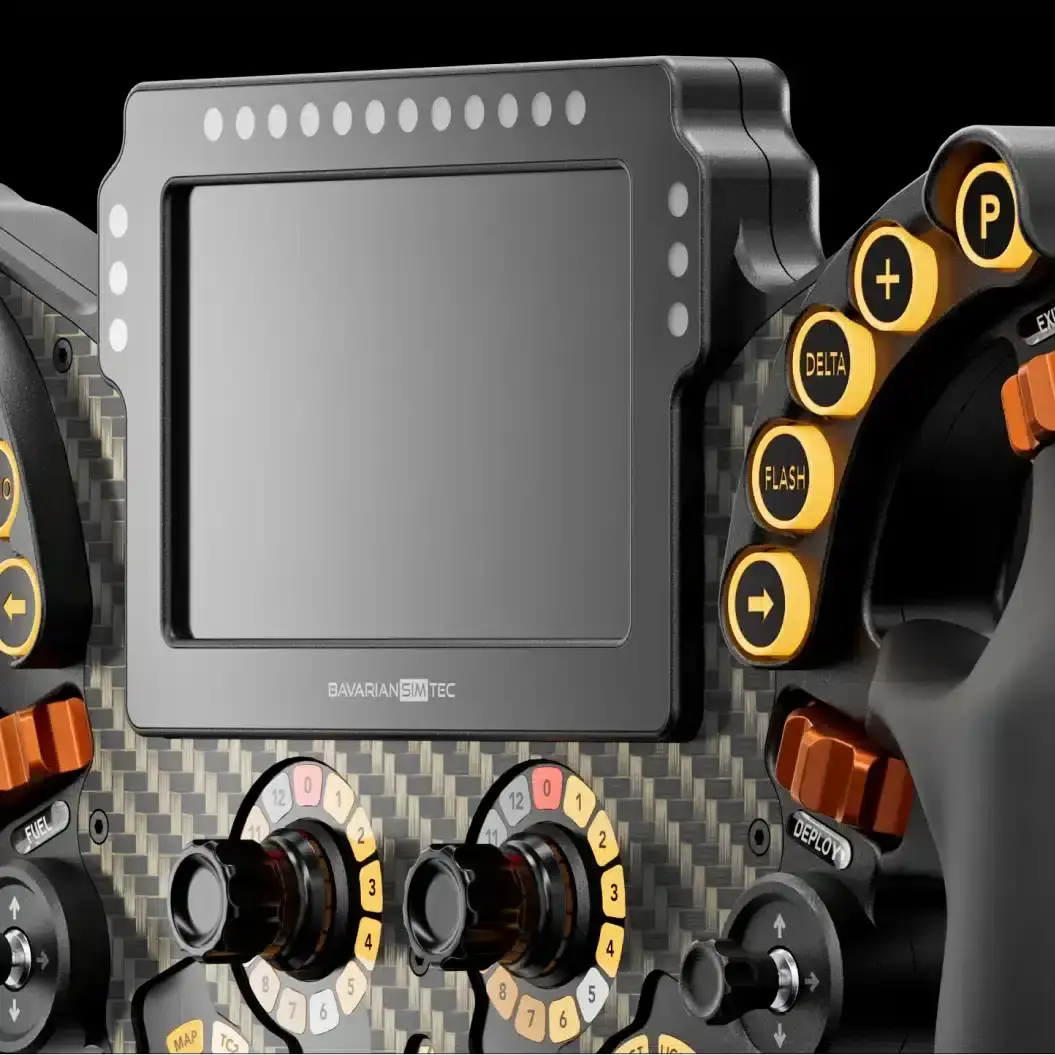 Bavarian Sim Tec x Simucube Delta PRO SC – Wireless Formula Sim Steering Wheel