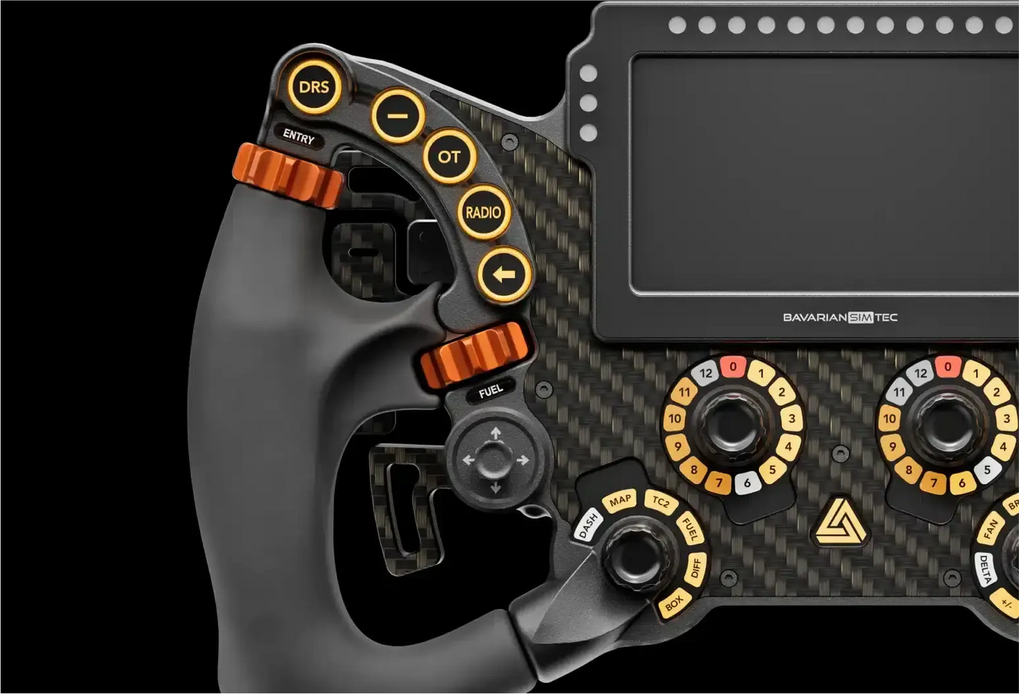 Bavarian Sim Tec x Simucube Delta PRO SC – Wireless Formula Sim Steering Wheel