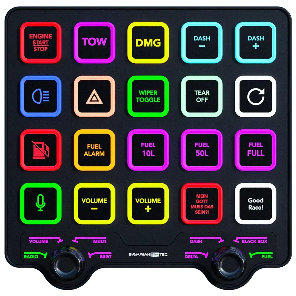 Bavarian Sim Tec ControlCenter - Button Box
