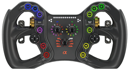 Bavarian Sim Tec ALPHA - Universeel Sim Racing Stuurwiel - Met Programmeerbare Inputs