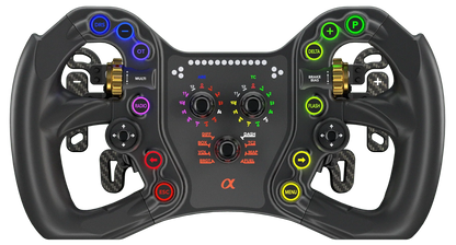 Bavarian Sim Tec ALPHA - Universeel Sim Racing Stuurwiel - Met Programmeerbare Inputs