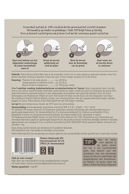 Buxus & Ilex Mest - 1kg