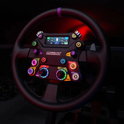 Conspit 310 Apex Wheel - Veelzijdig Sim Racing Stuur - 310 mm met Display