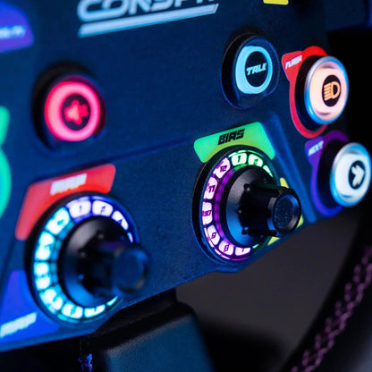 Conspit 310 Apex Wheel - Veelzijdig Sim Racing Stuur - 310 mm met Display