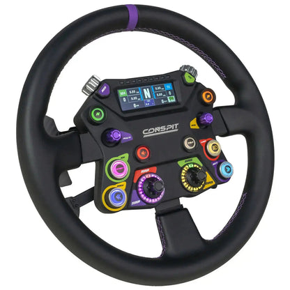 Conspit 310 Apex Wheel - Veelzijdig Sim Racing Stuur - 310 mm met Display
