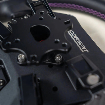 Conspit 310 Apex Wheel - Veelzijdig Sim Racing Stuur - 310 mm met Display
