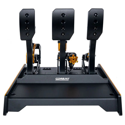 CONSPIT CPP EVO 3 V2 Hydraulic Pedal Set (3-Pedal) – Black