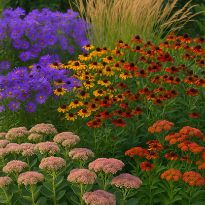 Borderpakket 'Nazomer & Kleur' - 5m² - 50 planten