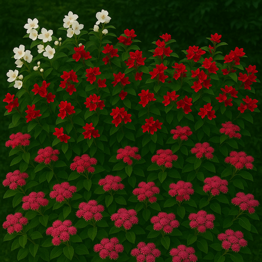 Haagpakket in pot 'Zomermix' - Pakket voor 5 meter