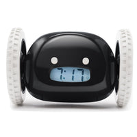 Comnox - Clocky Black - Actieve alarmklok op wielen - Zwart