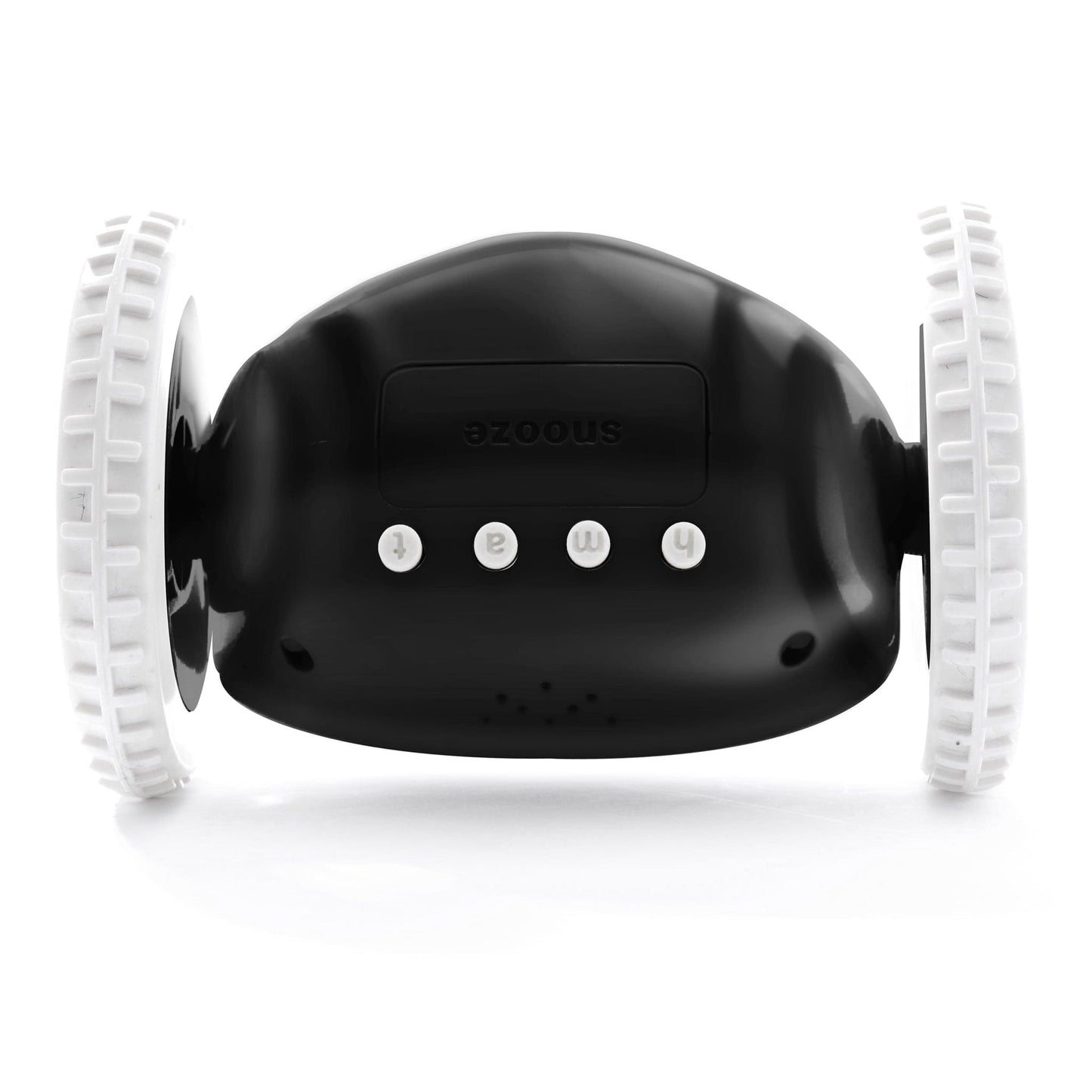 Comnox - Clocky Black - Actieve alarmklok op wielen - Zwart