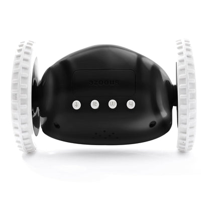 Comnox - Clocky Black - Actieve alarmklok op wielen - Zwart