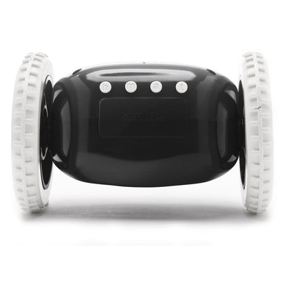 Comnox - Clocky Black - Actieve alarmklok op wielen - Zwart
